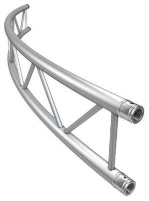 Global Truss F32R35-45V apvalus elementas Ø7,0m 2 taškų santvaros