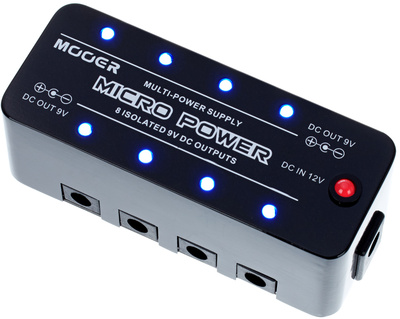 Mooer Micro Power gitarų efektų maitinimo šaltinis