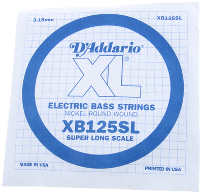Daddario XB125SL bosinės gitaros pavienė styga