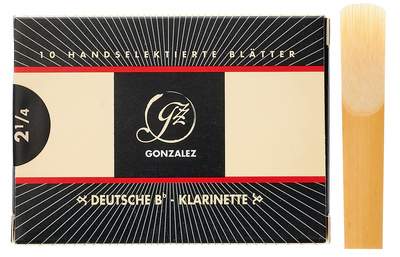 Gonzalez Clarinet Reed German 2.25 vokiški Bb klarneto liežuvėliai