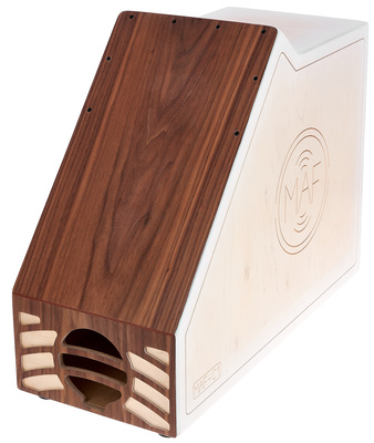 MAF-C1 Cajon, Länge: 67,5cm - Breite: 28,5cm - Höhe: 55cm, 2-Kammer Korpus aus Birkenholz, Schlagfläche aus Nussbaumfurnier, hochwertige