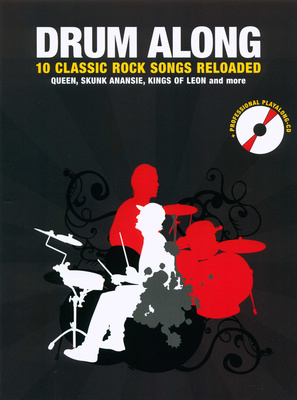 Bosworth Drum Along 10 Classic Reloaded mušamųjų instrumentų natų sąsiuvinis