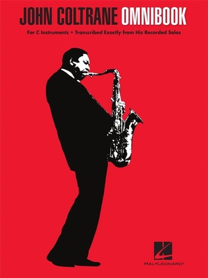 Hal Leonard John Coltrane Omnibook C improvizacijos knyga  