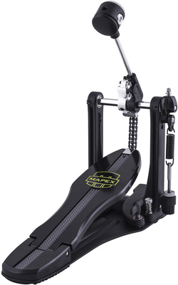 P800 Armory Bass Drum Pedal, Einzelpedal mit Doppelkette, Filzbeater mit austauschbarem Gewicht (10g und 20g), Bodenplatte, inklusive Gigbag