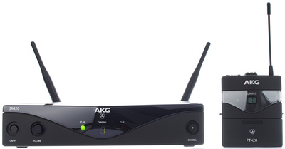 WMS 420 Instrument Set Band M, UHF Wireless-System, Antennen-Diversity, bis zu 6 Frequenzen simultan betreibbar pro Frequenzband, 20 mW