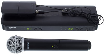 Shure BLX1288/CVL Combo T11 belaidis mikrofonas su rankiniu mikrofonu