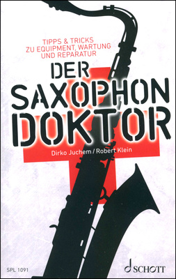 Schott Der Saxophon-Doktor saksofono knyga