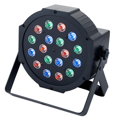 LED SLS-180 RGB 18x1W Floor, Slimline LED-Spot SLS-180 RGB 18x1W Floor. Ausgestattet mit 18 x 1-W-LED: 6 x rot, 6 x grün, 6 x blau, Flache
