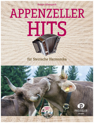 Musikverlag Preissler Appenzeller Hits Steirinis akordeono dainų rinkinys