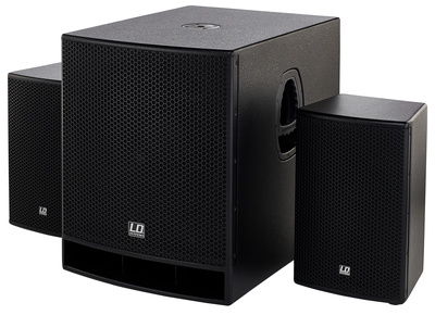 Dave 18 G3, Kompaktes DSP gesteuertes PA Satellitensystem bestehend aus 1x 18"" Subwoofer, 800W, 35 - 120 Hz, Abmessungen: 497 x 635 x 714