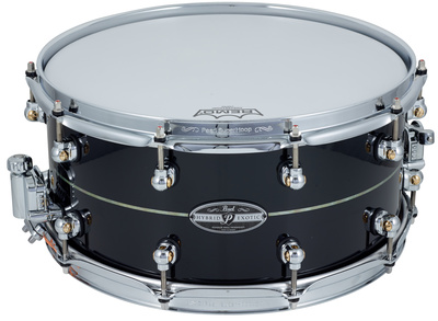 14""x6,5,"" Hybrid Exotic Kapur/Fiberglass Snare Drum, HEK1465, Kesselmaterial: Kapurholzkessel mit Innenlage Fiberglass, chrom Hardware, Super