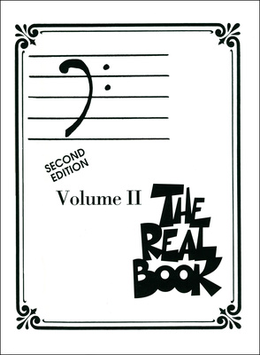 Hal Leonard Real Book 2 Bass Clef improvizacinė literatūra
