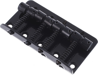Harley Benton Parts Bridge Bass 4-String BK bosinės gitaros tiltelis