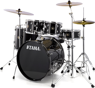 Rhythm Mate, RM50YH6-CCM, Studio Set, Farbe: Charcoal Mist, folienbezogene 6-lagige Kessel aus Pappelholz, Bass Drum Accu-Tune Spannreifen,