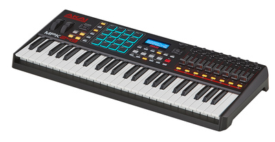 MPK 249, USB/MIDI Pad und Keyboard Performance Controller mit 49 Tasten, 49 semigewichtete Tasten, 16 MPC Pads mit RGB Beleuchtung,