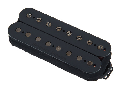 Sentient 8-String Neck passive Mount Black Uncovered S SENT PM BK 8 STR, Tonabnehmer für 8-saitige Gitarren, Humbucker, passiv, für