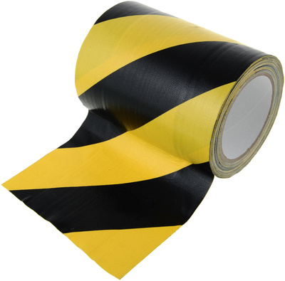 Stairville 686 Tunnel Tape Black/Yel audinio juosta