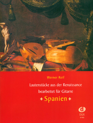 Edition Dux Lautenstücke Renaissance klasikinės gitaros literatūra