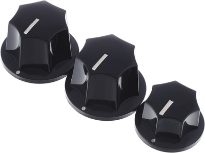Harley Benton Parts J-Style Poti Set BK gitaros rankenėlės