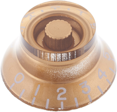 Harley Benton Parts SC-Style Top Hat Knob GD gitaros rankenėlė