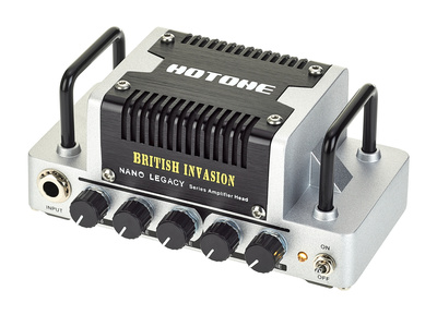 Nano Legacy British Invasion, Mini E-Gitarrenverstärker, 5 Watt, Class A/B, Regler für Volume und Gain, 3-Band EQ, FX Loop, Lautsprecherausgang