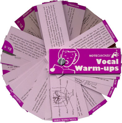 Wise Publications Notecracker Vocal Warm-Ups vokalo pamokos  