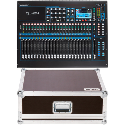 Allen & Heath Qu-24 Case Bundle skaitmeninis mikšeris