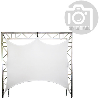 Truss Screen 2,0x2,0m. Der Blickfang auf ihrer Veranstaltung. Der truss screen ist eine Projektionswand aus flexiblem, feuerfestem