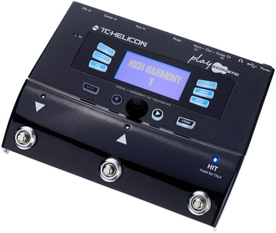 TC-Helicon Play Acoustic vokalistų efektas