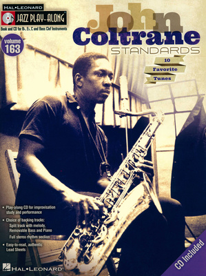 Hal Leonard Jazz Play-Along John Coltrane džiazo pratimai su fonograma