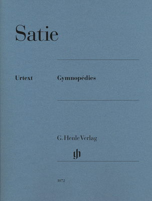 Henle Verlag Satie Gymnopedies klasikinė fortepijono literatūra