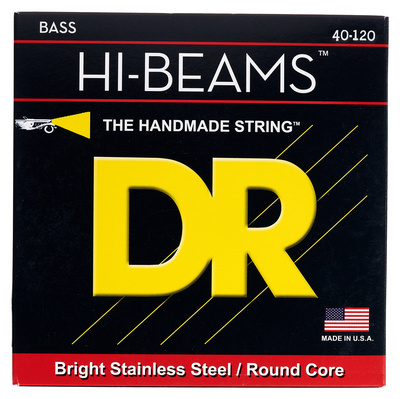 DR Strings Hi-Beams LR5-40 5-stygų bosinės gitaros styga