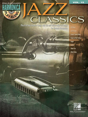 Hal Leonard Harmonica Play-Along Jazz dainynas lūpinėms armonikėlėms
