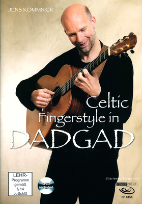 Fingerprint Celtic Fingerstyle meistriškumo literatūra gitarai