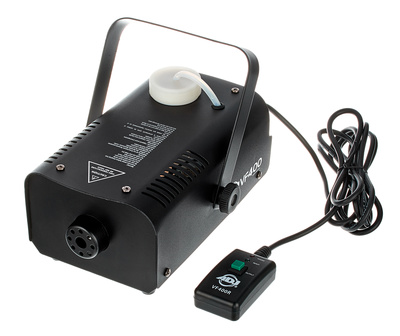 Die ADJ VF400 ist eine sehr kompakte Nebelmaschine mit 400 Watt, hoch effizientes Heizelement für eine schnelle Erwärmung des Nebelfluids ohne