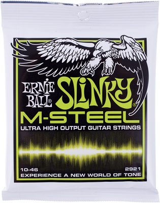 Ernie Ball 2921 M-Steel elektrinės gitaros stygos  