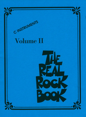 Hal Leonard The Real Rock Book 2 C improvizacijos knyga