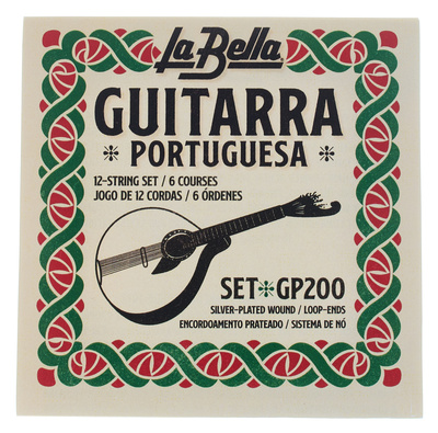 La Bella GP200 Guitarra Portuguesa stygos