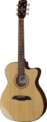 FF-14SVCE Vintage Natural Tinted Legacy Serie, Westerngitarre, Folk, Cutaway, ausgesuchte massive A-Grade Sitka Decke, Mahagoni Boden und