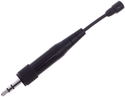 MKE2-EW-K, Aufsteckmikrofon MKE 2 Gold, Kugel, 3,5 mm EW-Klinke, für SK 100/300/500, 9 cm lang, anthrazit, inklusive MZC 2-1 und MZC 2-2