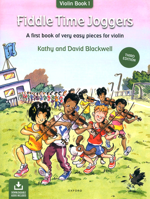 Oxford University Press Fiddle Time Joggers smuiko natų knyga  