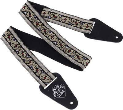Fire & Stone Folk Edition Strap BK/GO diržas folkloriniams instrumentams  