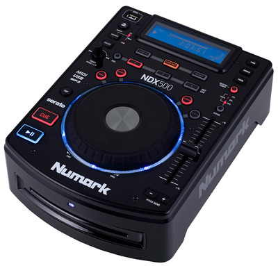 NDX 500 Single CD Player und Software Controller, Wiedergabe von MP3 CDs. CDs und CD-Rs, Master Tempo, großes Search Wheel, Reverse Modus,
