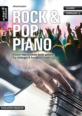 Artist Ahead Musikverlag Rock & Pop Piano pažengusiųjų literatūra fortepijonui