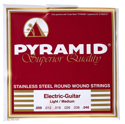 Pyramid Stainless Steel 009-046 elektrinės gitaros stygos