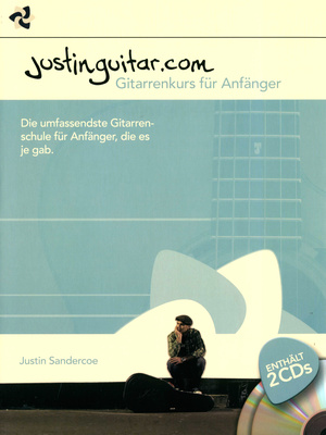 Bosworth Justinguitar.com Gitarrenkurs akustinės gitaros mokomoji literatūra