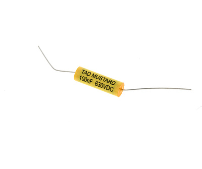 TAD Capacitor 100nF 630VDC Mustard kondensatorius