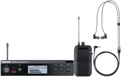 Shure PSM 300 SE112 K3E belaidė in-ear monitorių sistema