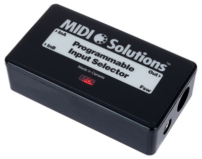 MIDI Solutions Programmable Input Selector MIDI įrankis