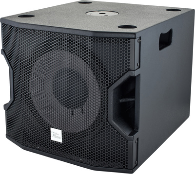 the box Pyrit 112 Sub A B-Stock aktyvus žemųjų dažnių garsiakalbis